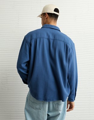 AE Textured Flannel Shirt