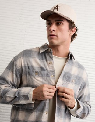 AE Relaxed Fit Everyday Flannel Shirt