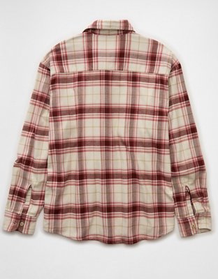 AE Relaxed Fit Everyday Flannel Shirt