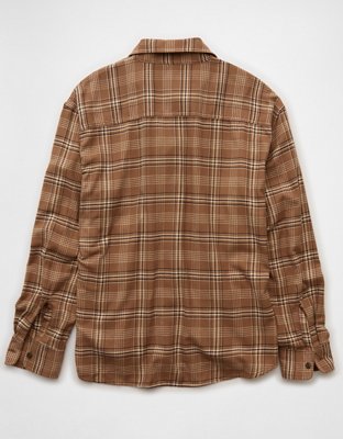 AE Relaxed Fit Everyday Flannel Shirt