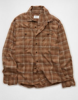 AE Relaxed Fit Everyday Flannel Shirt