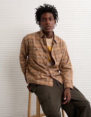 AE Relaxed Fit Everyday Flannel Shirt