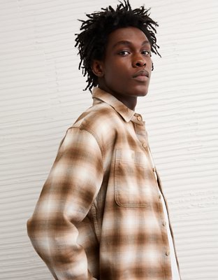 AE Relaxed Fit Everyday Flannel Shirt