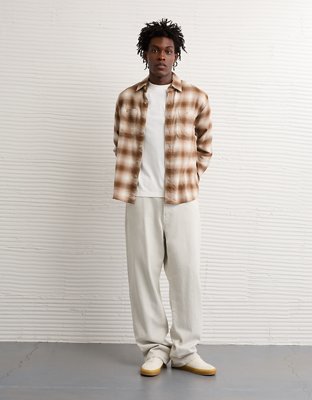 AE Relaxed Fit Everyday Flannel Shirt