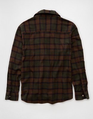 AE Relaxed Fit Everyday Flannel Shirt