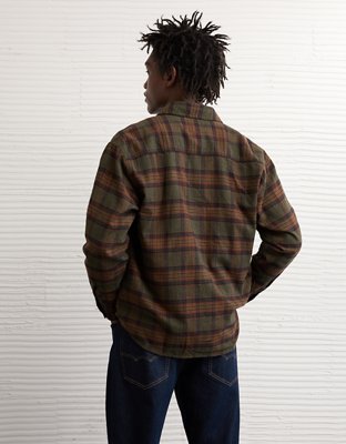 AE Relaxed Fit Everyday Flannel Shirt