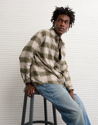 AE Relaxed Everyday Flannel Shirt