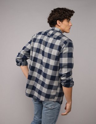 AE Relaxed Fit Everyday Flannel Shirt
