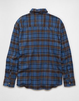 AE Relaxed Fit Everyday Flannel Shirt