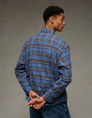 AE Relaxed Fit Everyday Flannel Shirt
