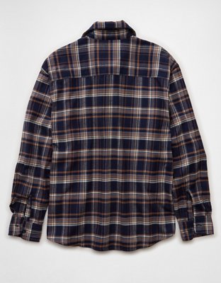 AE Relaxed Fit Everyday Flannel Shirt