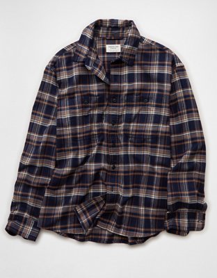 AE Relaxed Fit Everyday Flannel Shirt