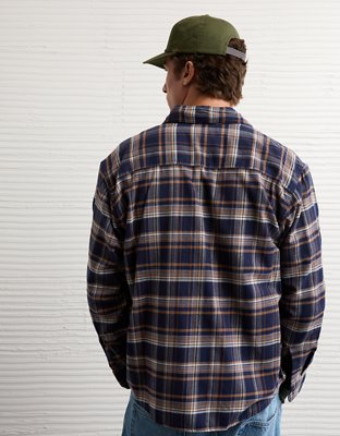 AE Relaxed Fit Everyday Flannel Shirt