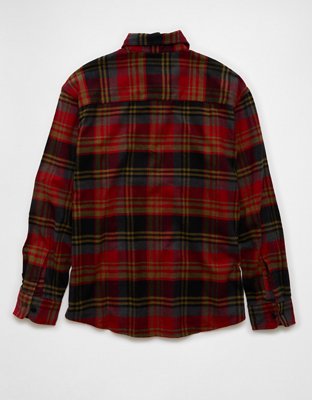 AE Relaxed Fit Everyday Flannel Shirt