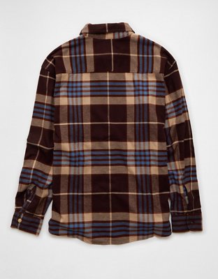 AE Relaxed Fit Everyday Flannel Shirt