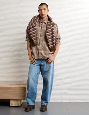 AE Relaxed Everyday Flannel Shirt