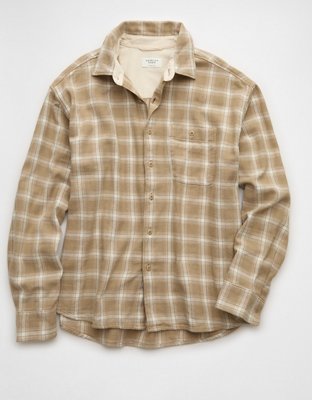 AE Boxy Lightweight Flannel Shirt