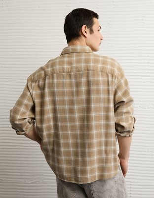 AE Boxy Lightweight Flannel Shirt