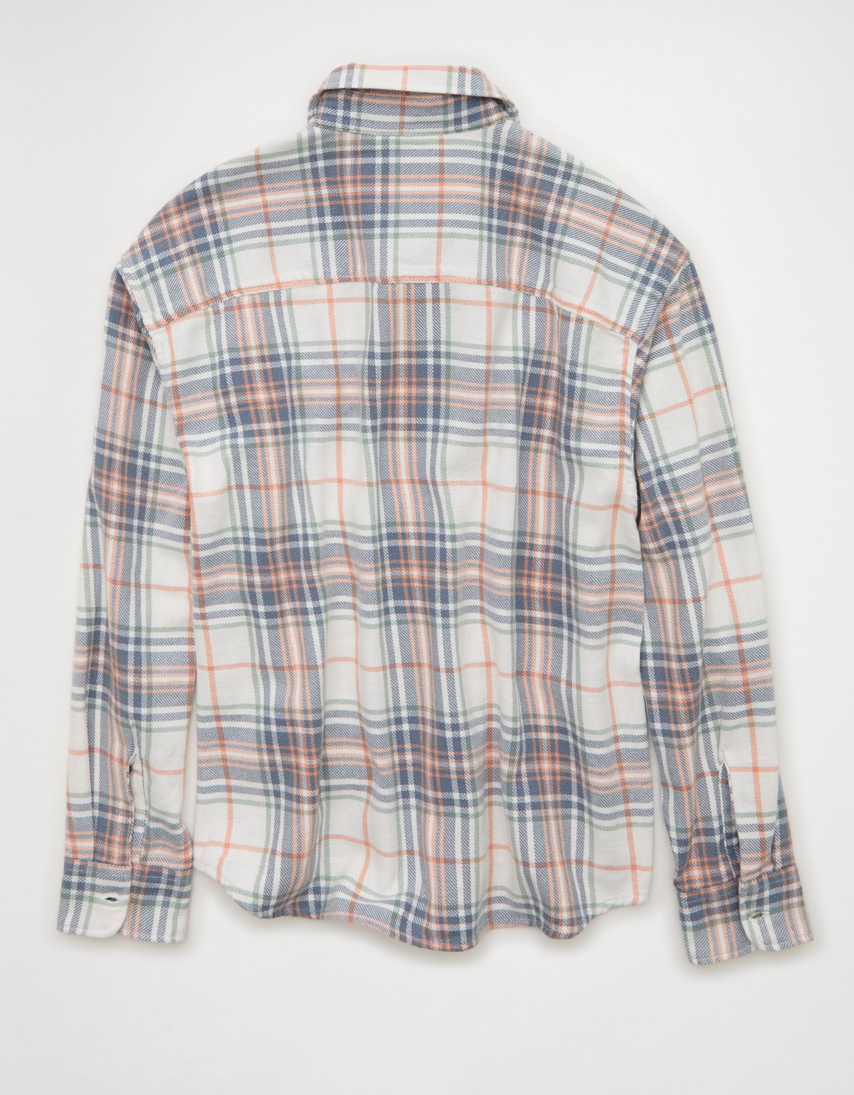 AE Boxy Fit Textured Flannel Shirt - image 5