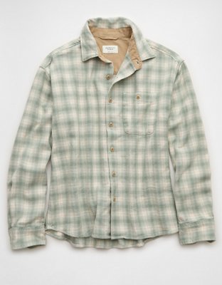 AE Boxy Lightweight Flannel Shirt