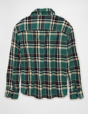 AE Boxy Lightweight Flannel Shirt