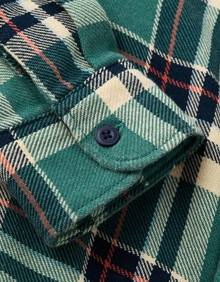 AE Boxy Lightweight Flannel Shirt