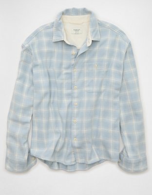AE Boxy Lightweight Flannel Shirt