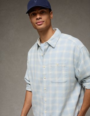 AE Boxy Lightweight Flannel Shirt