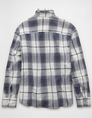 AE Boxy Lightweight Flannel Shirt