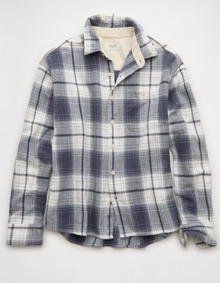 AE Boxy Lightweight Flannel Shirt