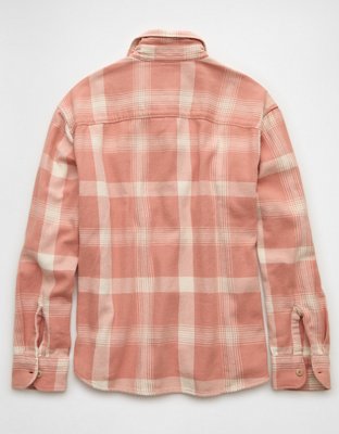 AE Boxy Lightweight Flannel Shirt