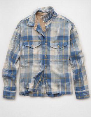 AE Boxy Flannel Shirt