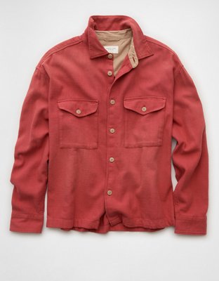 AE Boxy Everyday Flannel Shirt