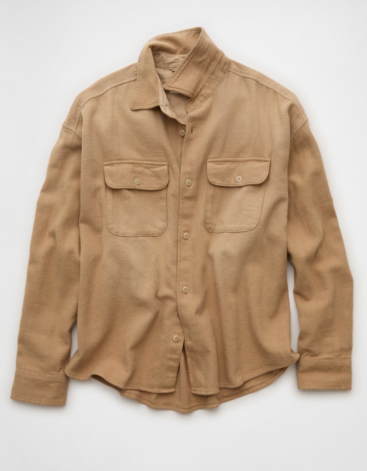 AE Boxy Lightweight Flannel Shirt - image 3