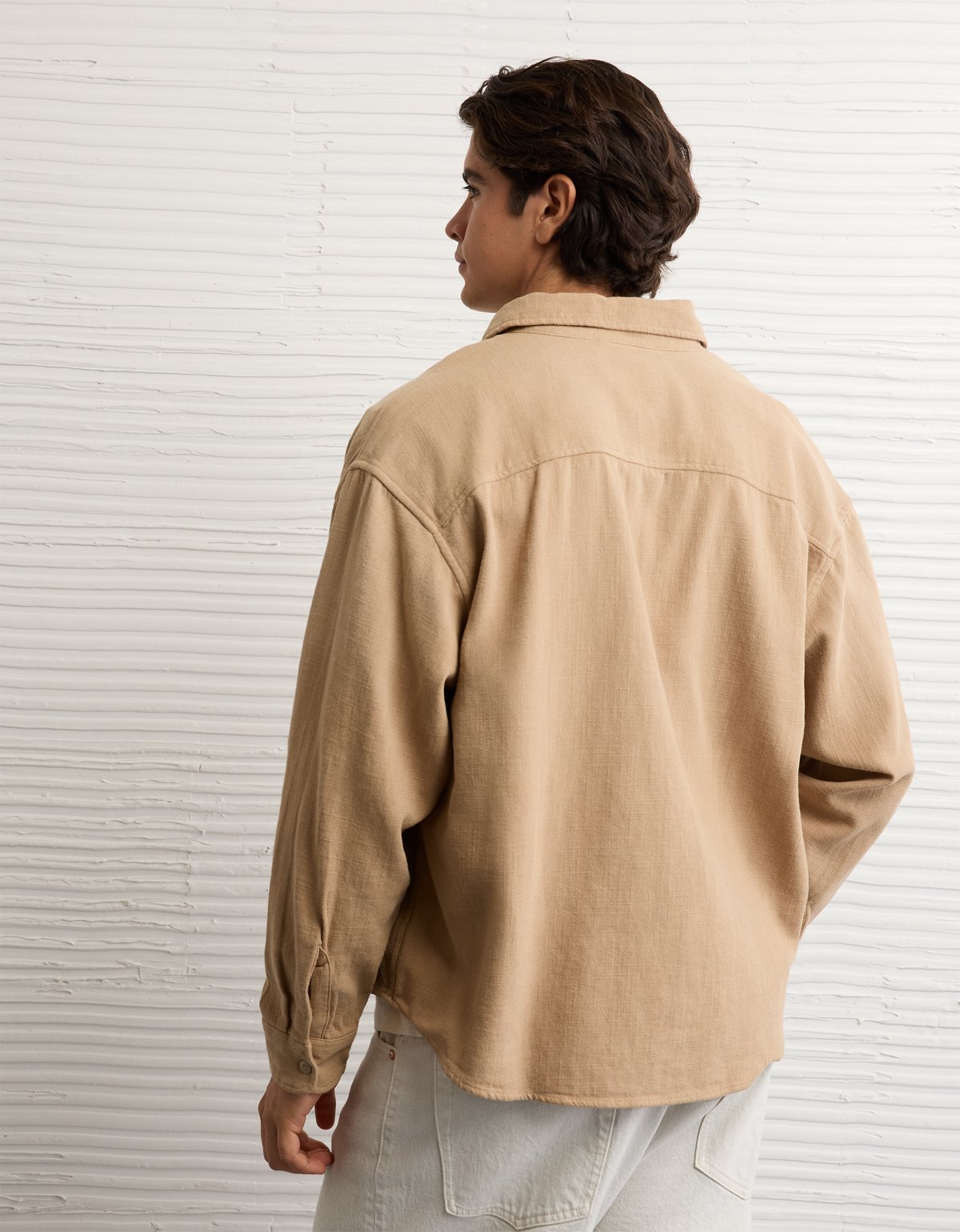 AE Boxy Lightweight Flannel Shirt - image 2