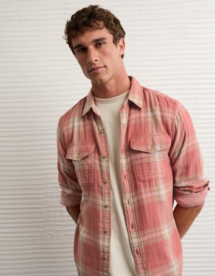AE Standard Fit Flannel Shirt