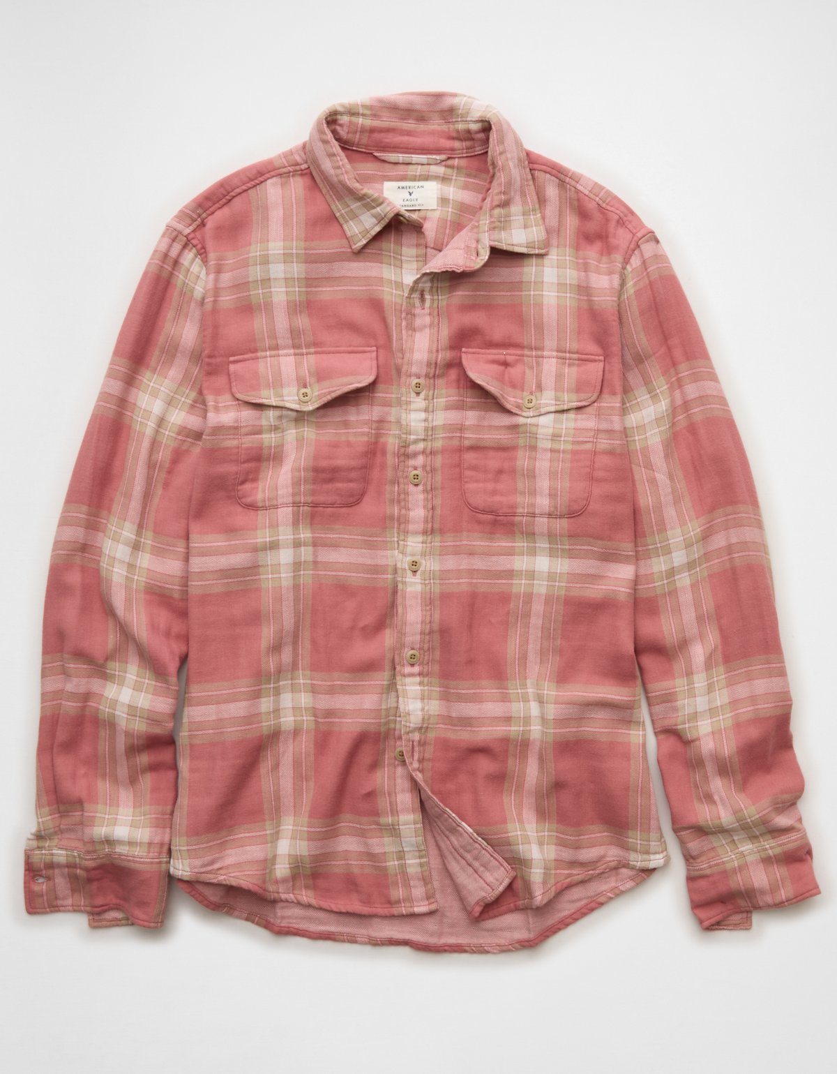 AE Standard Fit Flannel Shirt - image 3