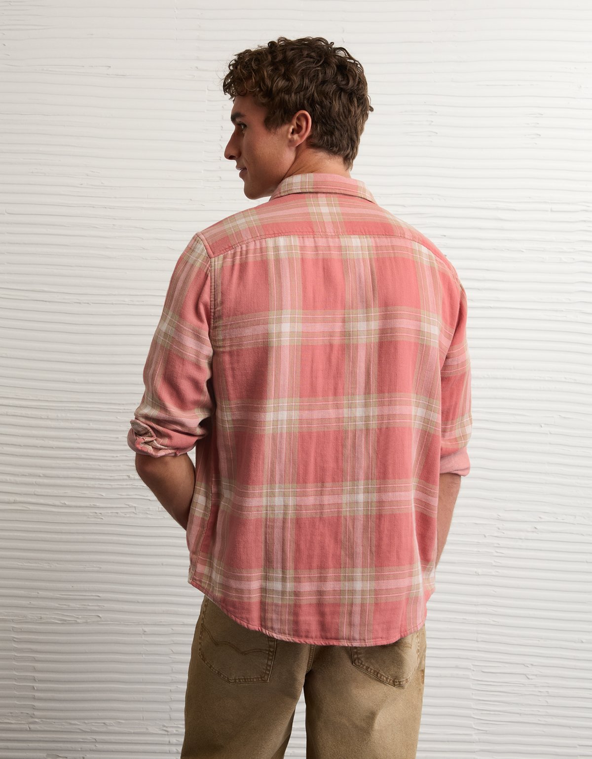 AE Standard Fit Flannel Shirt - image 2