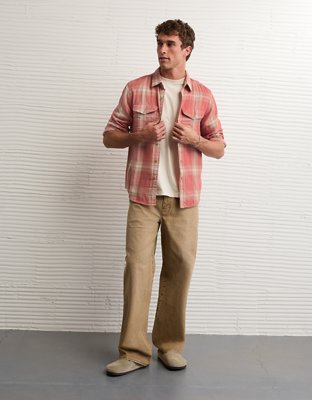 AE Standard Fit Flannel Shirt