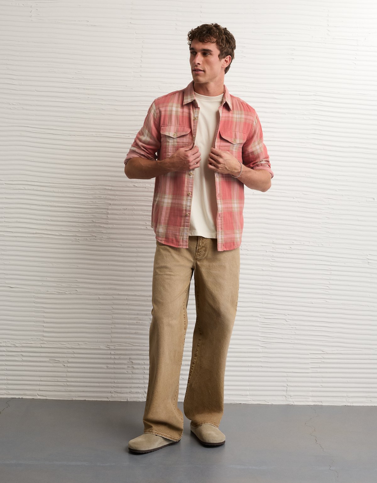 AE Standard Fit Flannel Shirt - image 5