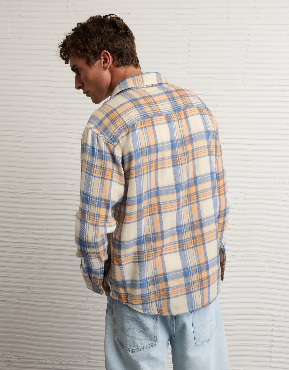 AE Standard Fit Flannel Shirt - image 2