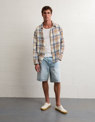 AE Standard Fit Flannel Shirt