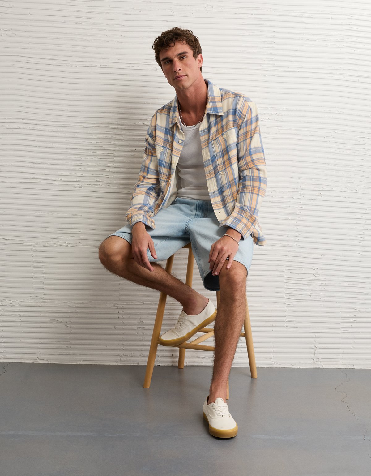 AE Standard Fit Flannel Shirt - image 5