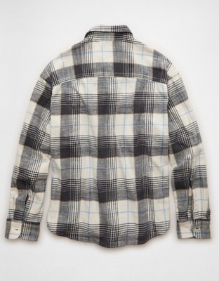 AE Boxy Everyday Flannel Shirt