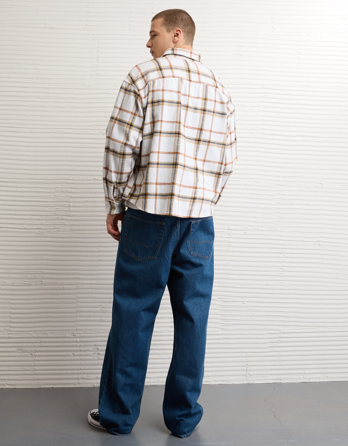 AE Boxy Flannel Shirt - image 3