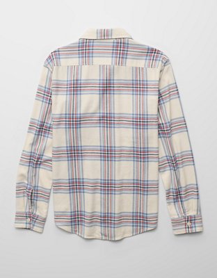 AE Relaxed Fit Everyday Flannel Shirt