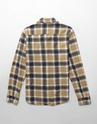 AE Relaxed Fit Everyday Flannel Shirt