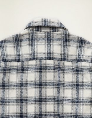 AE Relaxed Fit Heavyweight Flannel Shirt