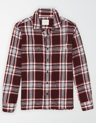 flannel hoodie american eagle