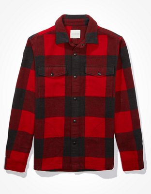 AE Flannel Shirt Jacket